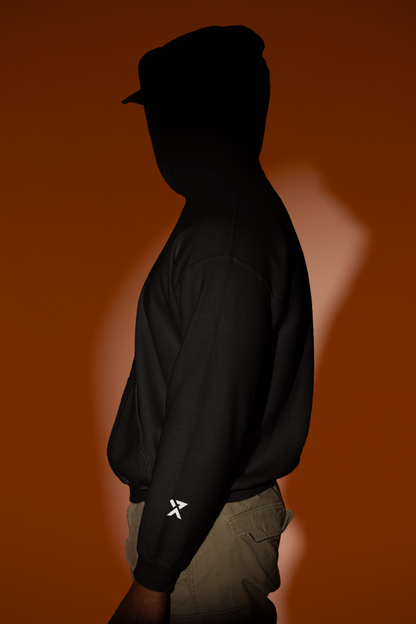 BLACK OVER SIZE UNISEX HOODIES