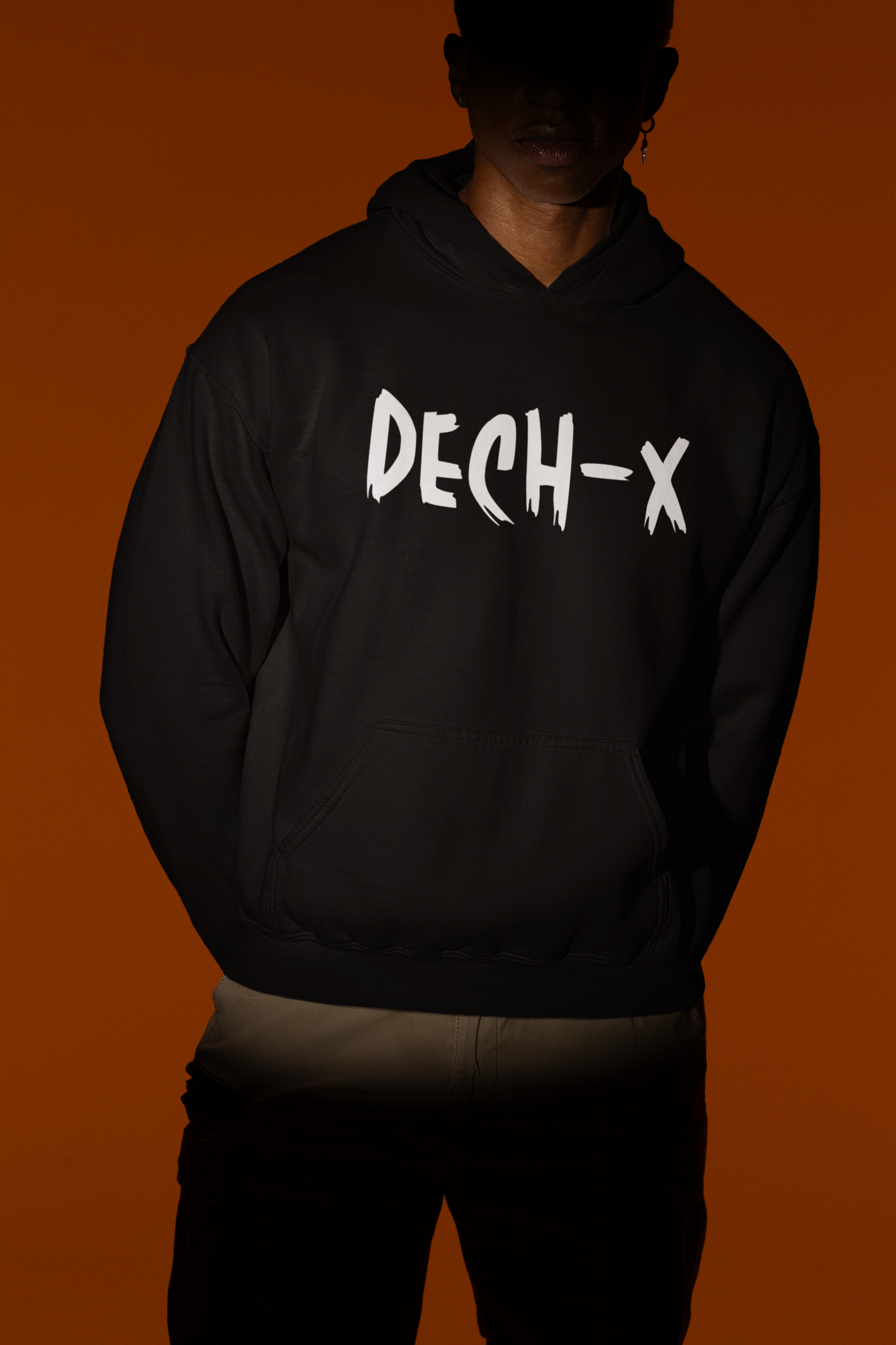 BLACK OVER SIZE UNISEX HOODIES