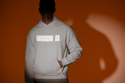 GREY UNISEX OVER SIZE HOODIES