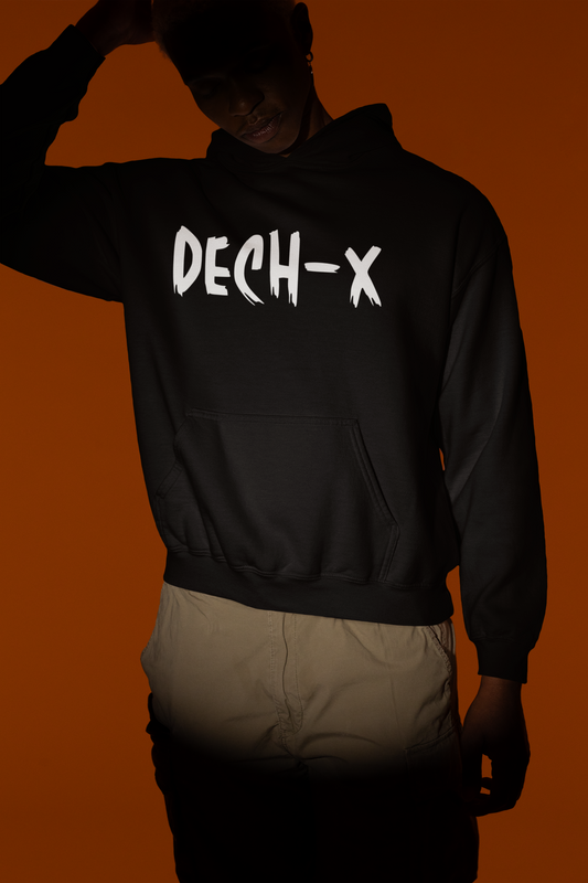 BLACK OVER SIZE UNISEX HOODIES